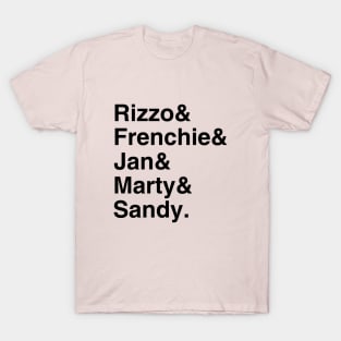 Rydell Girls List T-Shirt